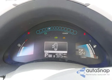 2015 Nissan Leaf Sv из США, поврежденный, VIN 1N4AZ0CP5FC307440